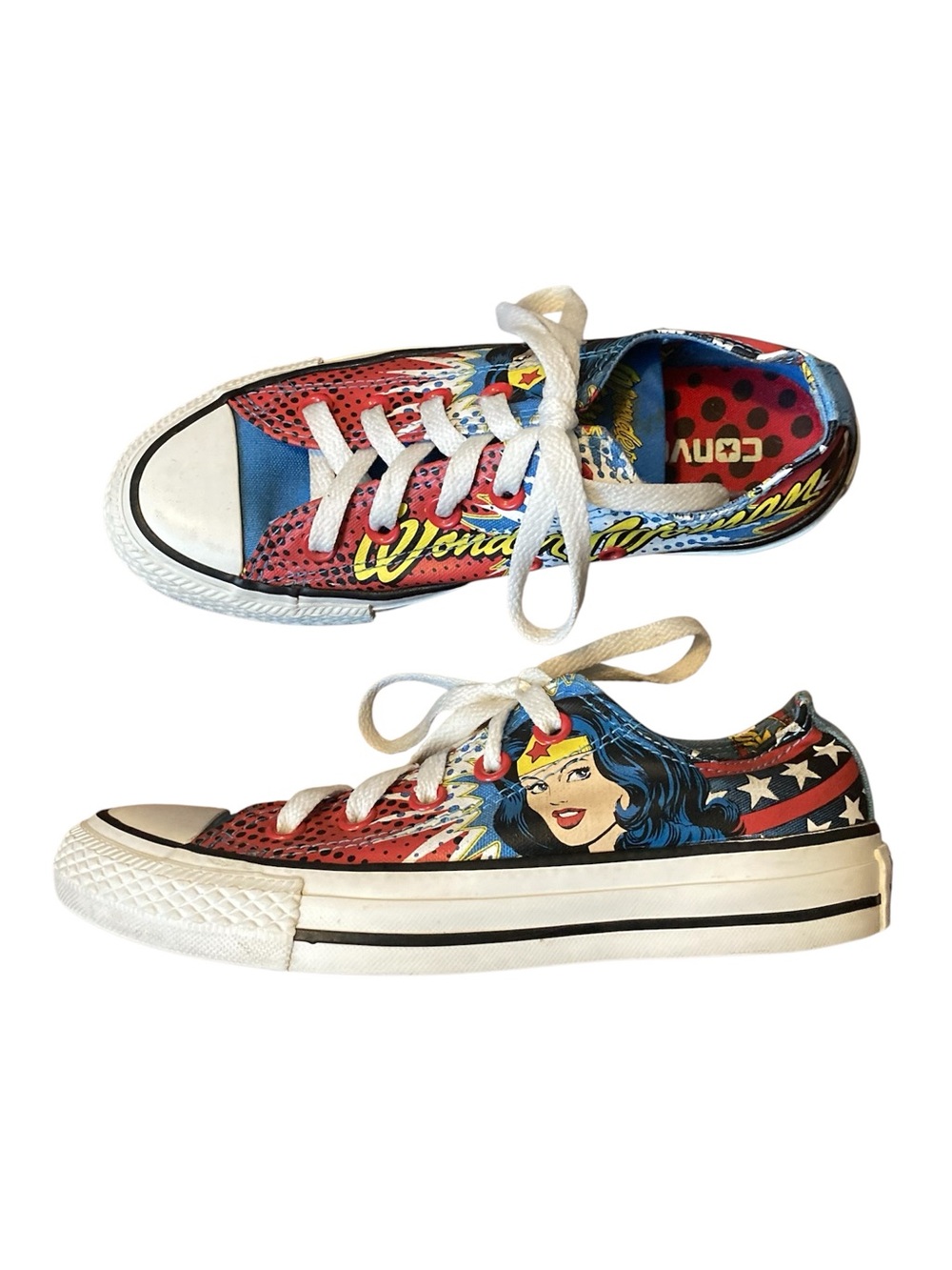 Converse x DC Comics Wonder Woman Low Top Sneakers Women’s 5